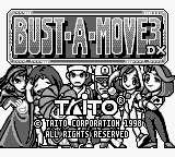 Bust-A-Move 3 DX (Europe) Title Screen